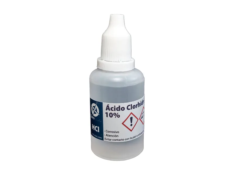 Ácido Clorhídrico al 10% en 60mL