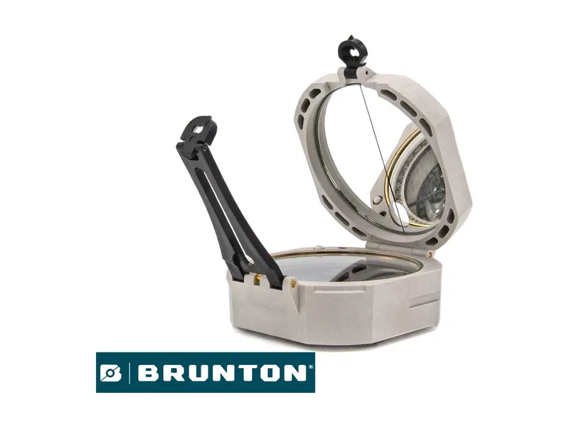 Brújula Brunton ® Transit Com/Pro + estuche de cuero