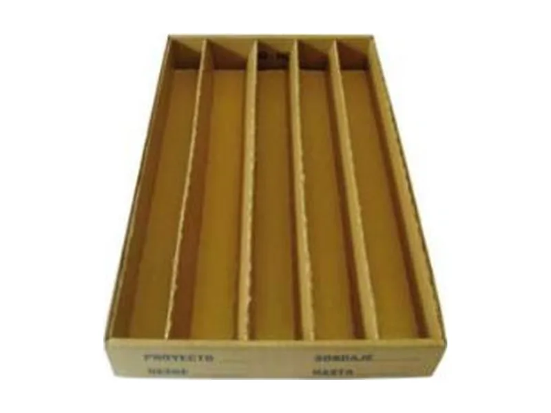Caja Portatestigos Papel Ceresinado