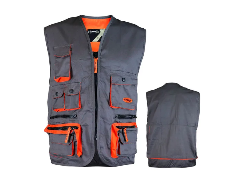 Chaleco Geólogo Avanzado Gabardina – Con Mapera