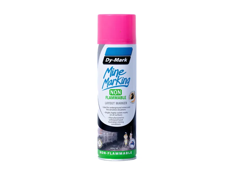 Dy-Mark Mine Marking Non Flammable Fluo Pink