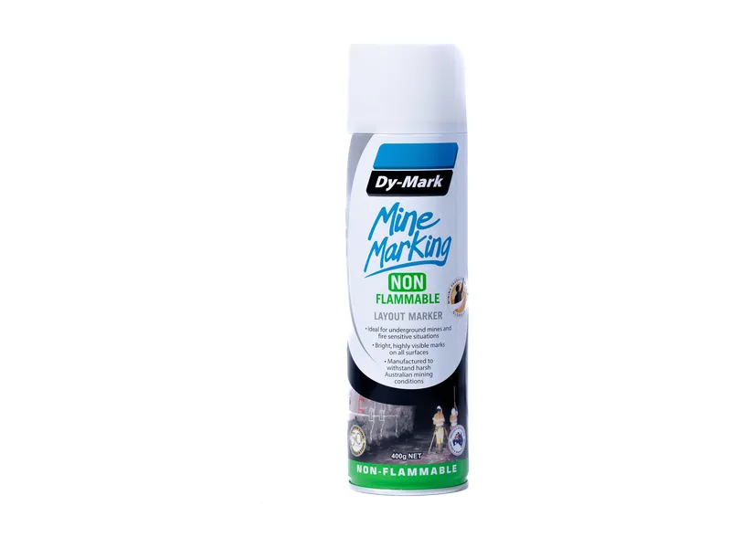 Dy-Mark Mine Marking Non Flammable White Uprt