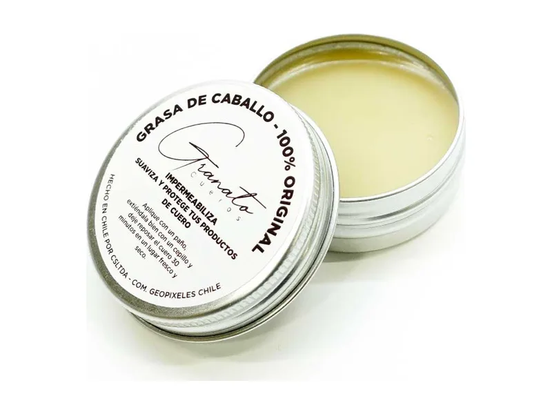 Grasa De Caballo – Impermeabilizante De Cuero Incoloro 30ml