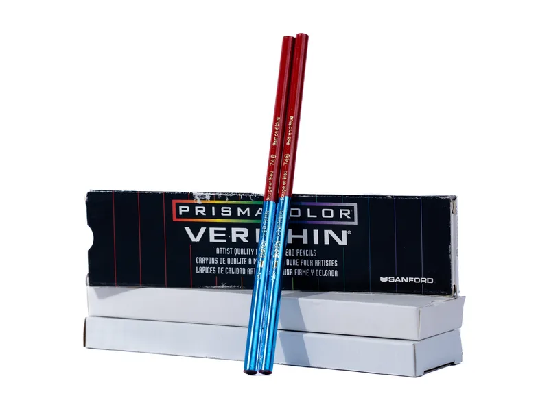 Lápices Verithin Blue & Red (Docena)