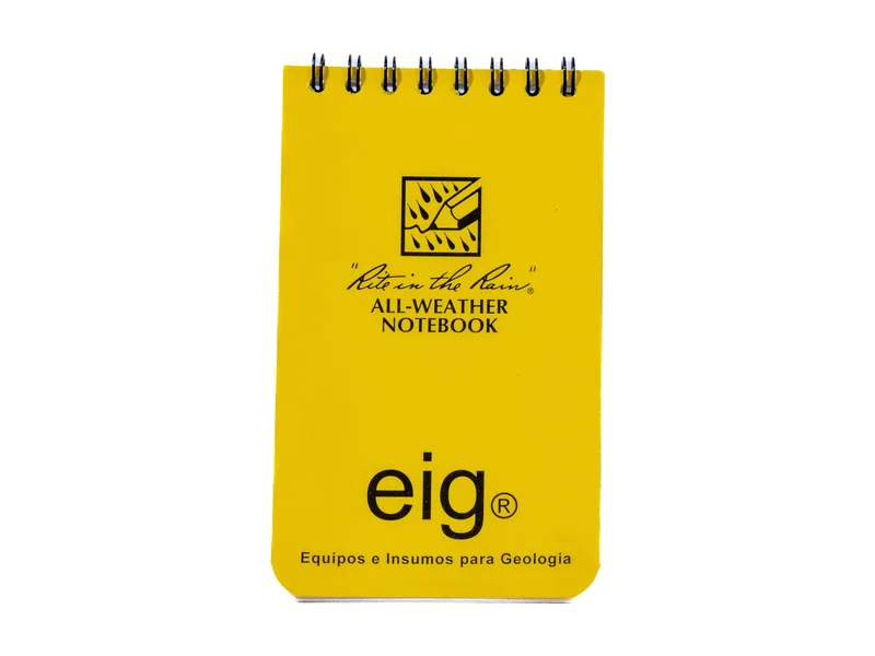 Libreta de Campo – Líneas Horizontal Logo Eig