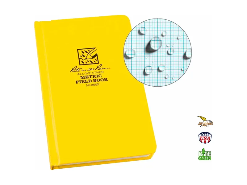 Libreta de Campo Metric Field N° 360F – Rite in the Rain