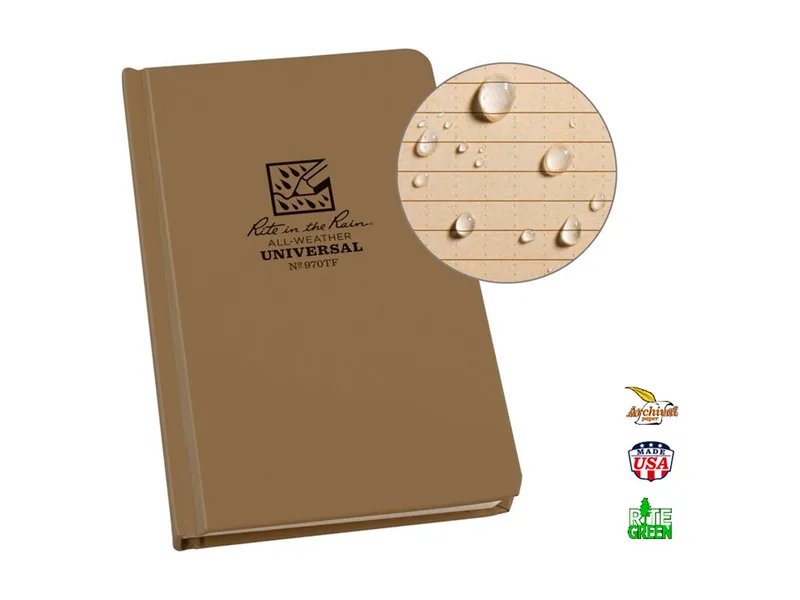 Libreta de Campo Universal N°970TF – Rite in the Rain – Impermeable