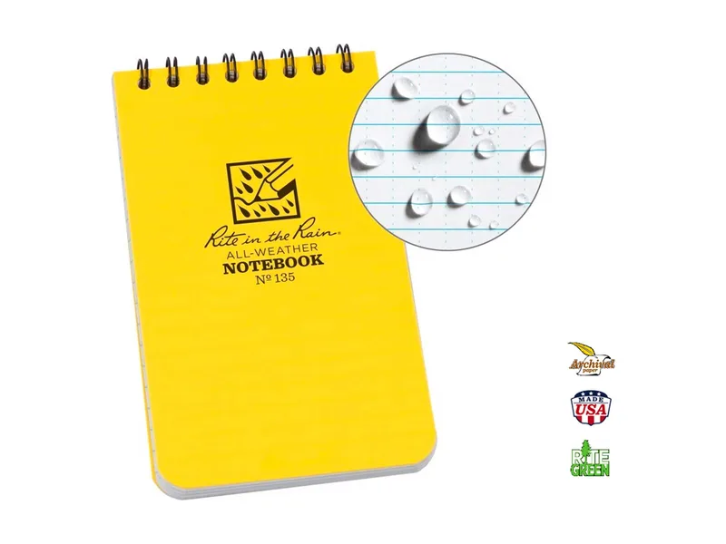 Libreta de Notas N°835 – Rite in the Rain