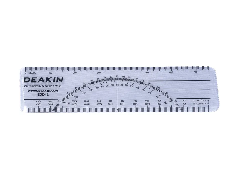 Reglilla Deakin 6″ C-thu EJD1 1:5000, 10,000, 20,000