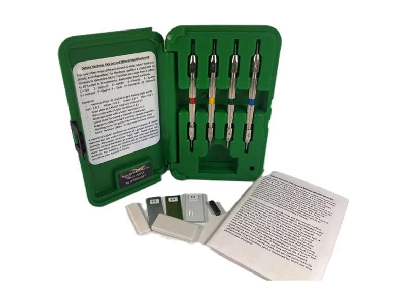 Set de Rayadores de Dureza para Identificación de Minerales