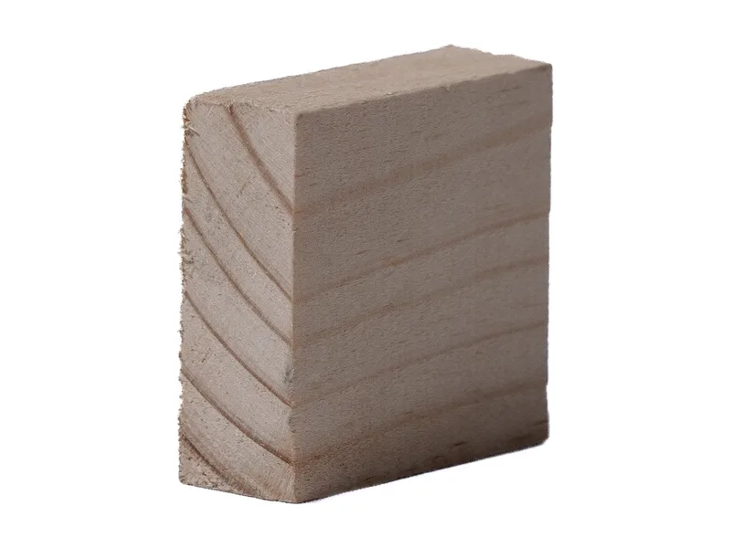 Taco Madera Cuadrado 50MM x 50MM X20MM