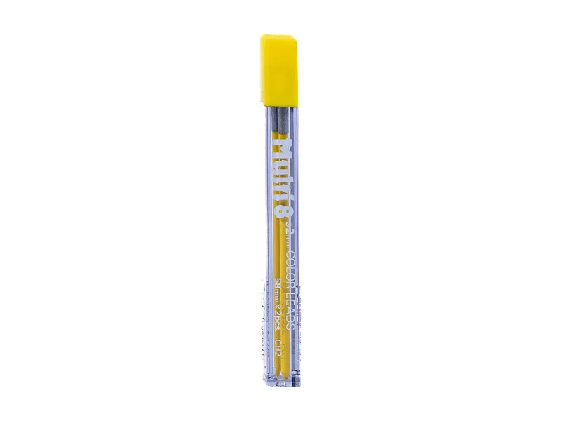 Tubo Minas de Repuesto Color Amarillo