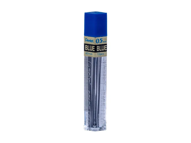 Tubo Minas de Repuesto Color Azul