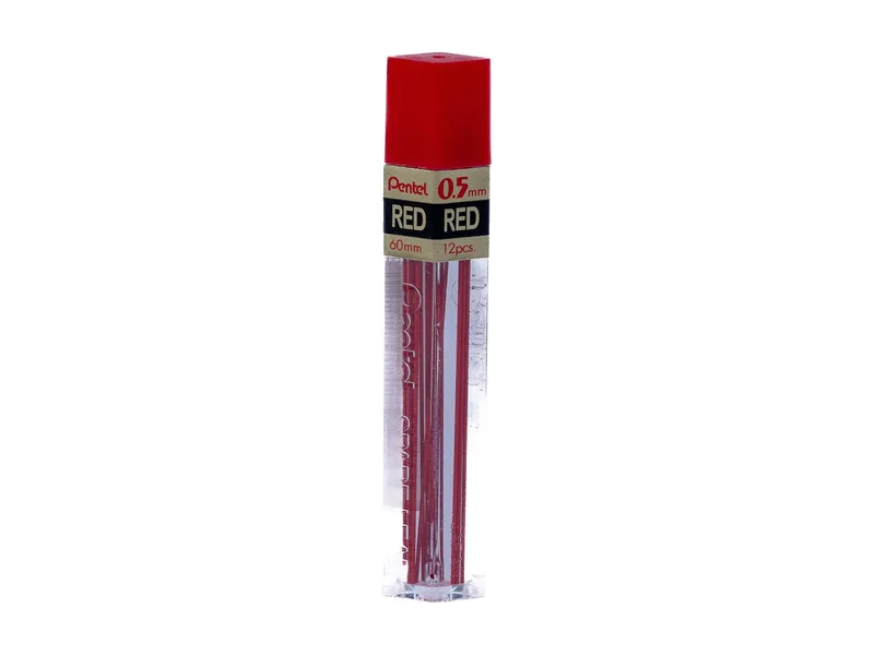 Tubo Minas de Repuesto Color Rojo