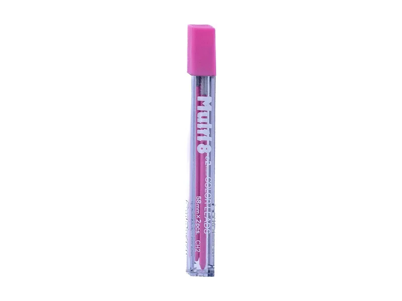Tubo Minas de Repuesto Color Rosado